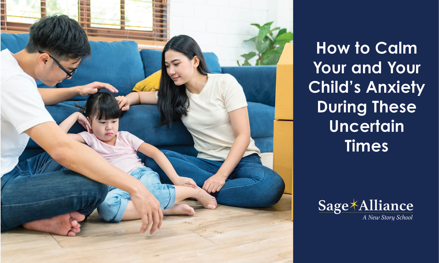 SA how to calm your and your childs anxiety inner and social